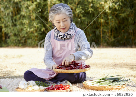 金，高級，女，韓國 36922920