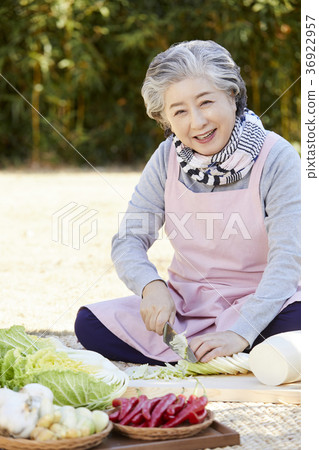 金，高級，女，韓國 36922957