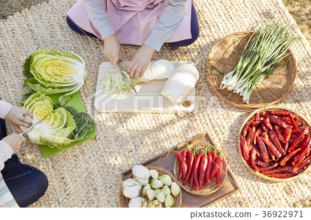 Adults, women, kimchi, kimchi, life 36922971