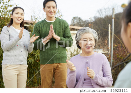 大家庭,韓國人,幸福 大家庭,韓國人,幸福 36923111