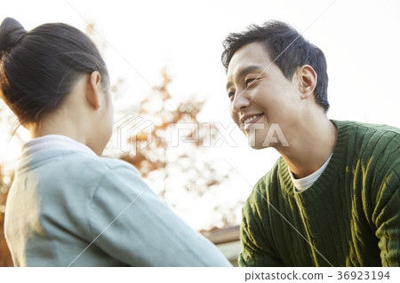 Dad, Daughter, Family, Happiness, Korean Dad, Daughter, Family, Happiness, Korean 36923194