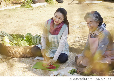 成年人，婦女，泡菜，泡菜，生活 36923257
