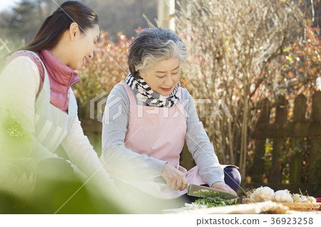 成年人，婦女，泡菜，泡菜，生活 36923258