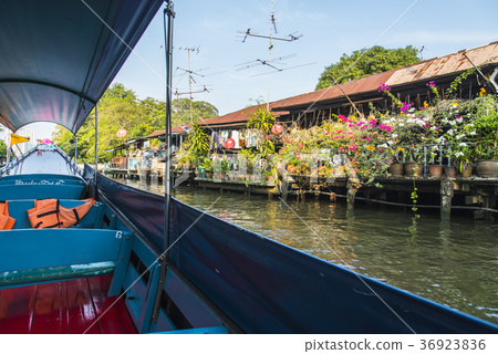 乘船遊覽悠閒的水邊 36923836