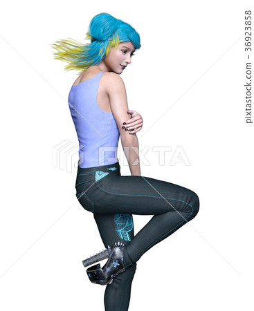 young woman      36923858