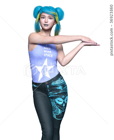 young woman      36923860