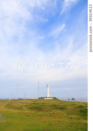 Ashiyazaki Lighthouse Blue Sky 36924613