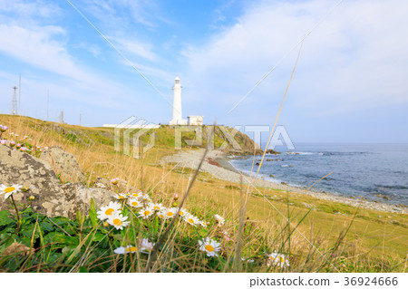 Ashiyazaki Lighthouse Blue Sky 36924666