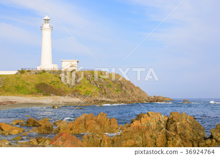 Ashiyazaki Lighthouse Blue Sky 36924764