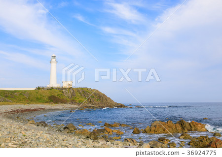 Ashiyazaki Lighthouse Blue Sky 36924775