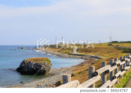 Ashiyazaki Lighthouse Blue Sky 36924787