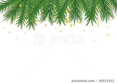 Christmas background with Gold confetti Christmas background with Gold confetti 36925432