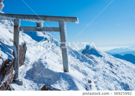 Torigawa和Toma的Tanigawadake Asama Shrine(Tanigawadake)的耳朵 Torigawa和Toma的Tanigawadake Asama Shrine(Tanigawadake)的耳朵 36925992