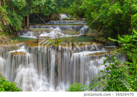 Erawan waterfall at Kanchanaburi  Thailand 36926470