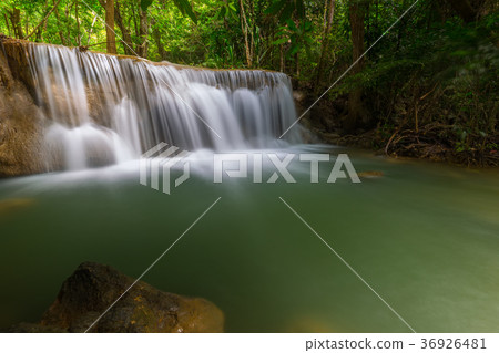 Erawan waterfall at Kanchanaburi  Thailand 36926481