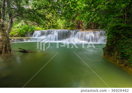 Erawan waterfall at Kanchanaburi  Thailand 36926482