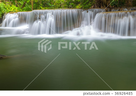 Erawan waterfall at Kanchanaburi Thailand Erawan waterfall at Kanchanaburi Thailand 36926485