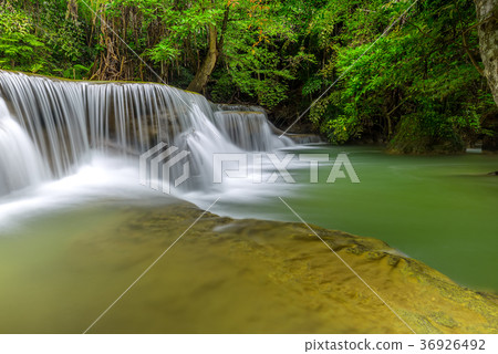 Erawan waterfall at Kanchanaburi  Thailand 36926492
