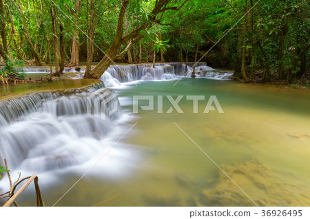 Erawan waterfall at Kanchanaburi  Thailand 36926495