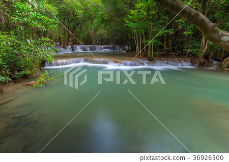 Erawan waterfall at Kanchanaburi  Thailand 36926500