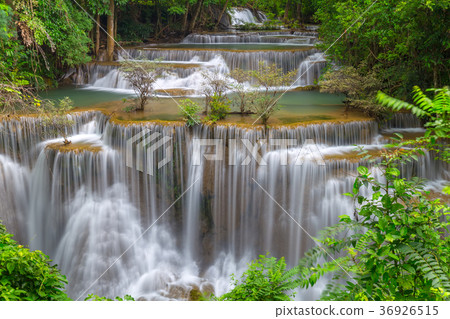 Erawan waterfall at Kanchanaburi Thailand Erawan waterfall at Kanchanaburi Thailand 36926515