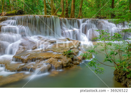 Erawan waterfall at Kanchanaburi  Thailand 36926522