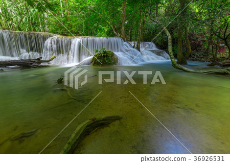 Erawan waterfall at Kanchanaburi Thailand Erawan waterfall at Kanchanaburi Thailand 36926531