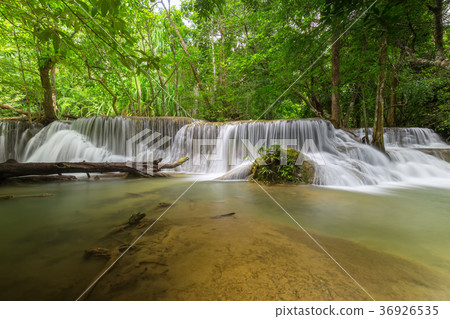 Erawan waterfall at Kanchanaburi  Thailand 36926535
