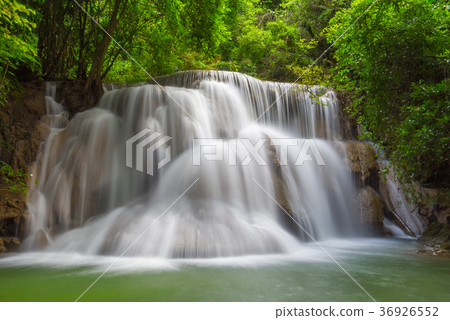 Erawan waterfall at Kanchanaburi  Thailand 36926552
