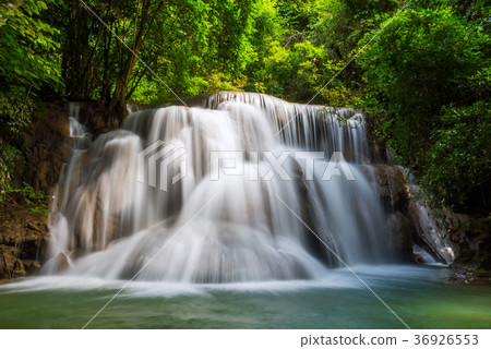 Erawan waterfall at Kanchanaburi  Thailand 36926553