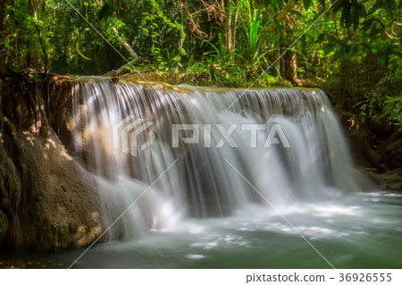 Erawan waterfall at Kanchanaburi Thailand Erawan waterfall at Kanchanaburi Thailand 36926555