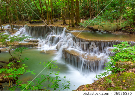 Erawan waterfall at Kanchanaburi  Thailand 36926580