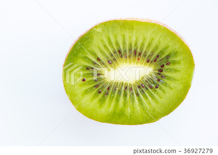 Kiwi isolated. Kiwi fruit and sliced kiwi Kiwi isolated. Kiwi fruit and sliced kiwi 36927279