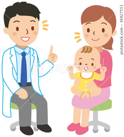 A baby to see a doctor A baby to see a doctor 36927551