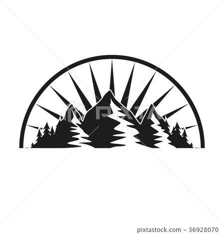Mountain Icon 36928070