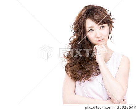 Hair salon Hair model 36928647