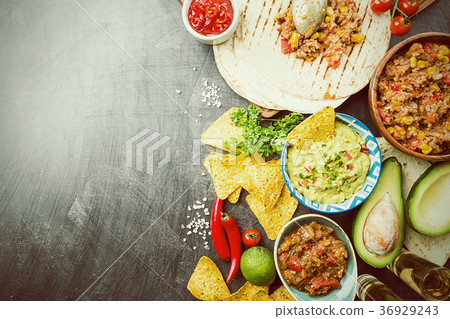 Mexican food mix 36929243