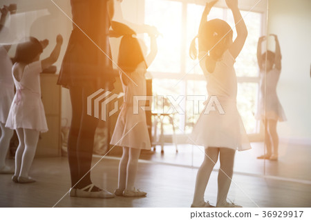 kid practice ballet dancing kid practice ballet dancing 36929917