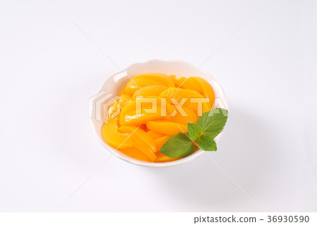 peeled and sliced peaches peeled and sliced peaches 36930590