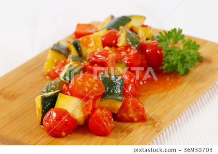 pile of grilled vegetables pile of grilled vegetables 36930703