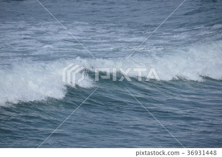 Pleasing wave (Iwasehama Beach / Toyama City Iwase, Toyama Prefecture) 36931448