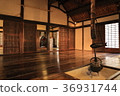 Hearth of old folk house 36931744