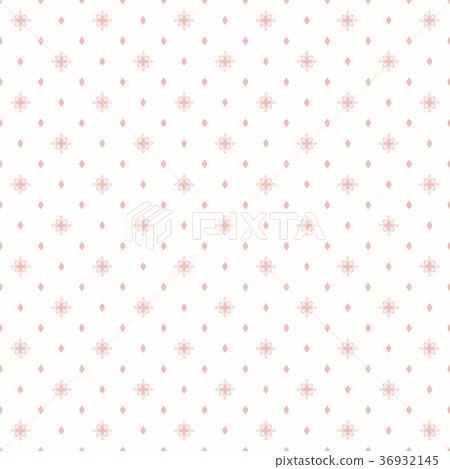Floral Fine Seamless Vector Pattern Floral Fine Seamless Vector Pattern 36932145