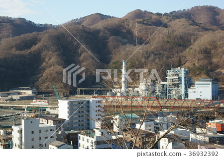 現在受災地區釜石市鋼鐵廠JR釜石線 36932392