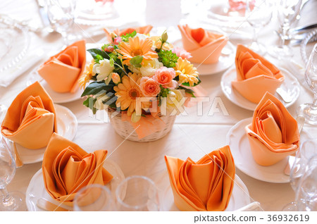 婚禮圖像結婚宴會宴會廳桌面 婚禮圖像結婚宴會宴會廳桌面 36932619