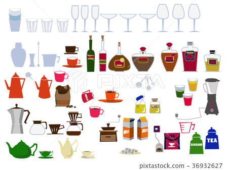 Collection of icons for household goods. - Stock Illustration [36932631]  - PIXTA