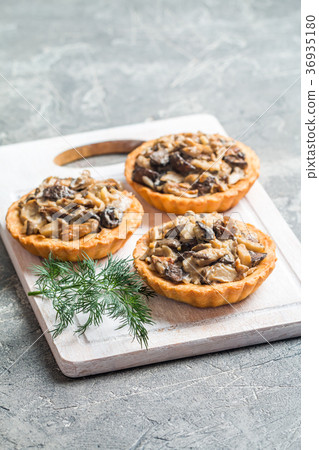 tarts with fresh seasonal mushrooms tarts with fresh seasonal mushrooms 36935180