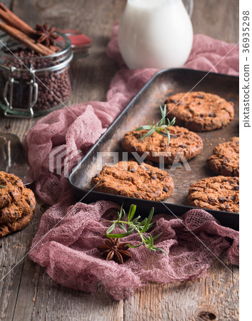 Homemade Chocolate Chip Cookies 36935298