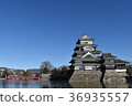 Matsumoto Castle Winter clear 36935557