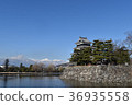 Matsumoto Castle Winter clear 36935558